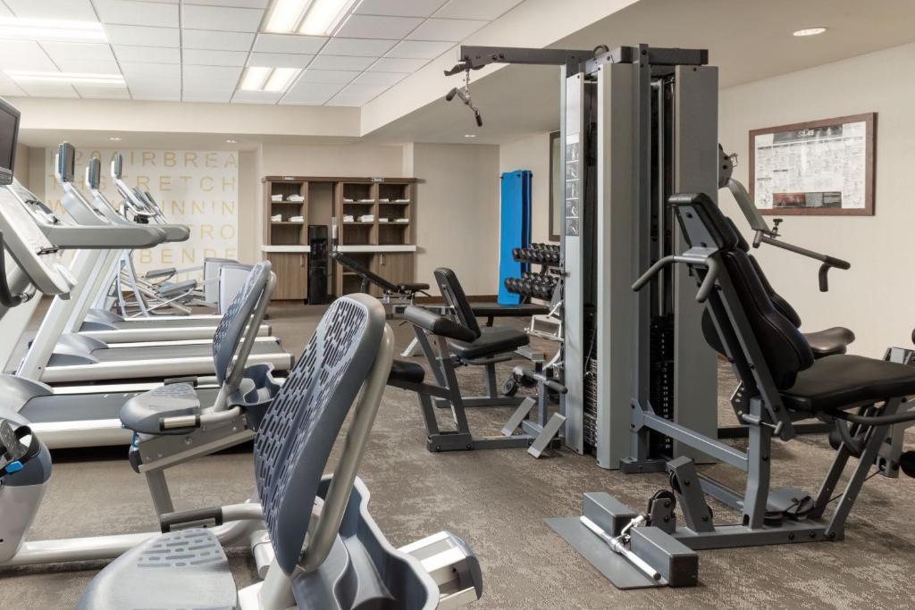 Das Fitnesscenter und&#47;oder die Fitnesseinrichtungen in der Unterkunft Residence Inn by Marriott Las Vegas Airport