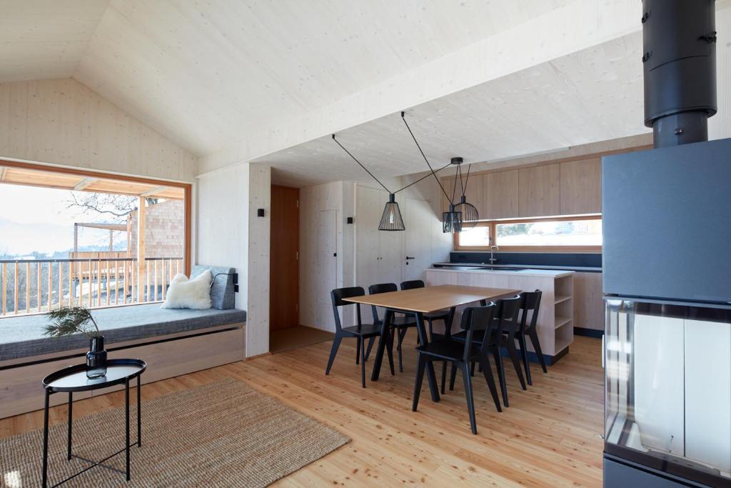Cucina o angolo cottura di Rosenholz Ferienhäuser