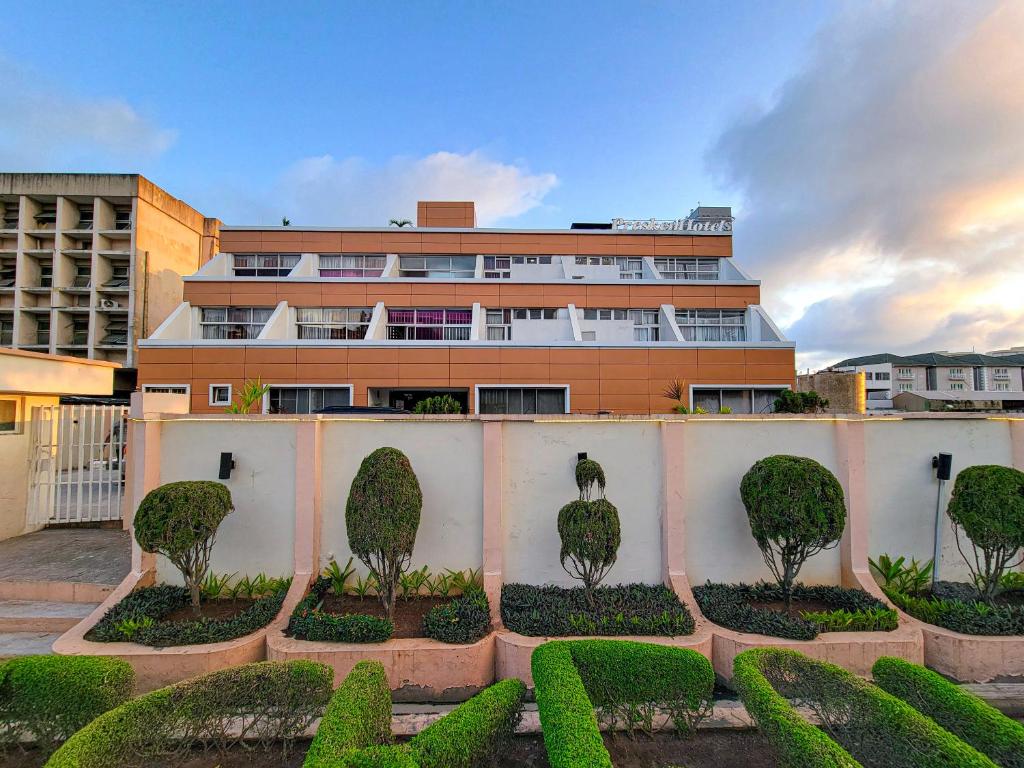 Budova, kde se hotel nachází