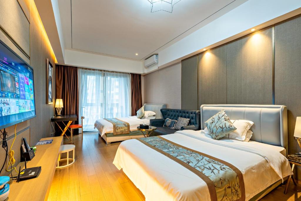 Mai Ha Dun Lang De International Apartment - Sala De Gemelos De Negocios