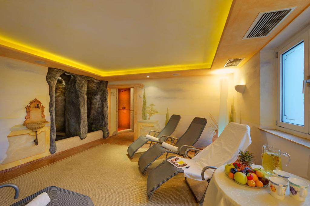 Posezení v ubytování Hotel Laurin