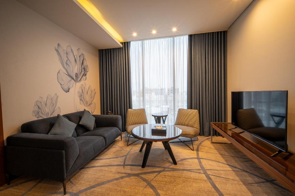 Posezení v ubytování Charli Hotel Jeddah by AHS