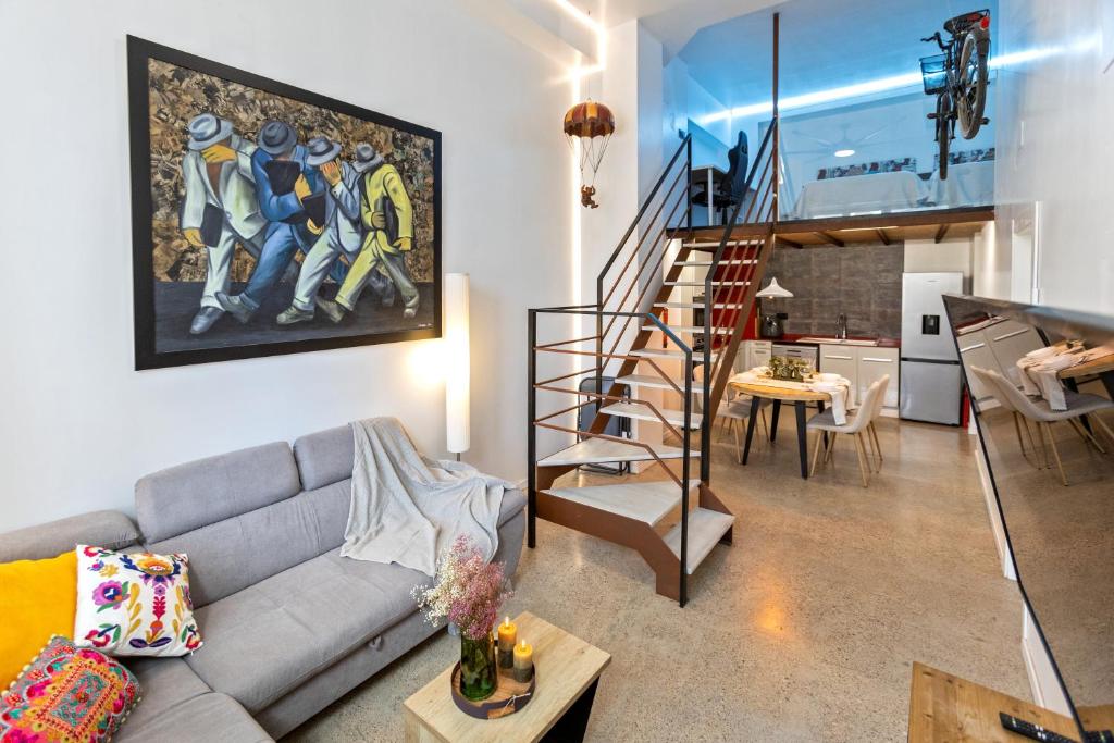 Posedenie v ubytovaní Loft Nou Benicalap - Housevanlive