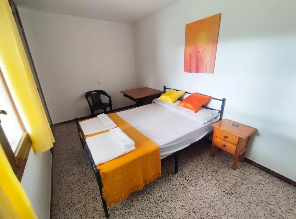 Katil atau katil-katil dalam bilik di Castillo Alto