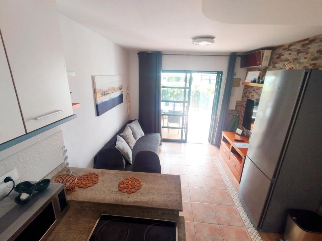 Kuchyň nebo kuchyňský kout v ubytování Bungalow Duna Verde
