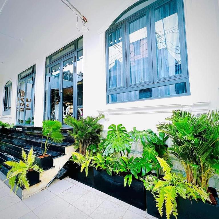 Zahrada ubytování Hotel Leonda-gần chợ đêm-near the night market