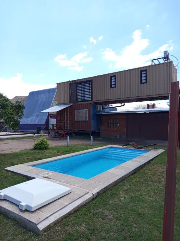 Cabañas en Koslay Ñalala Ivoqué con piscina climatizada en épocas cálidas