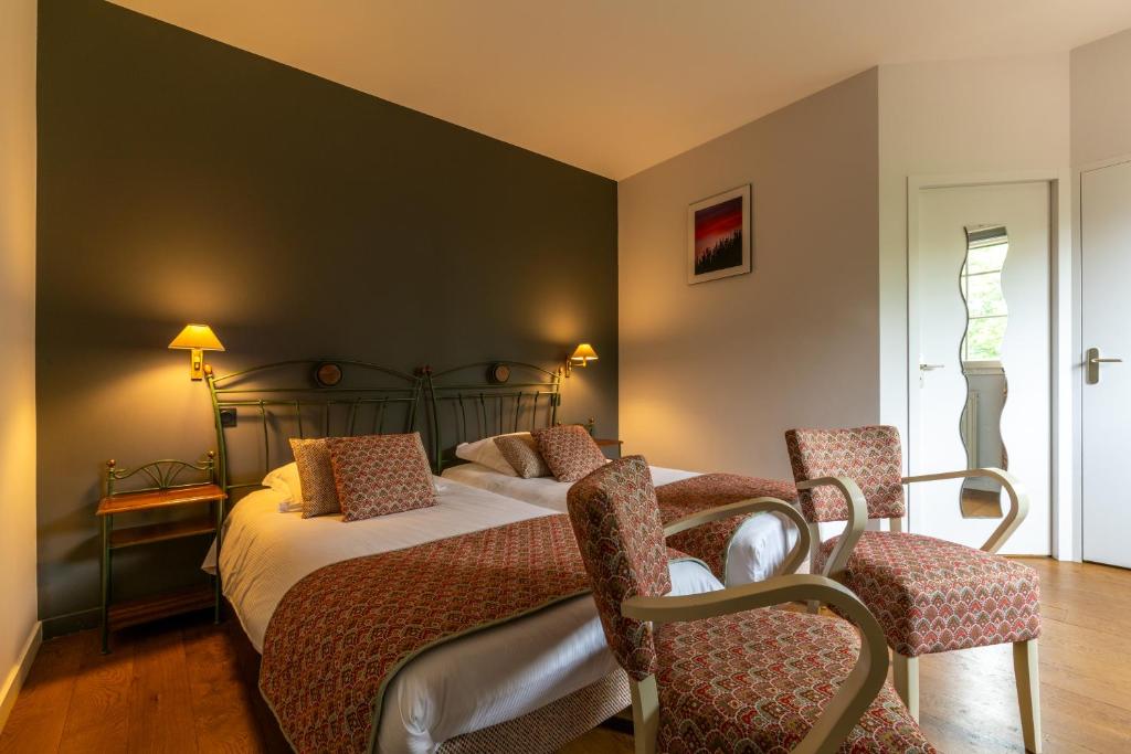 Le Moulin du Gastronome - Chambre Lits Jumeaux