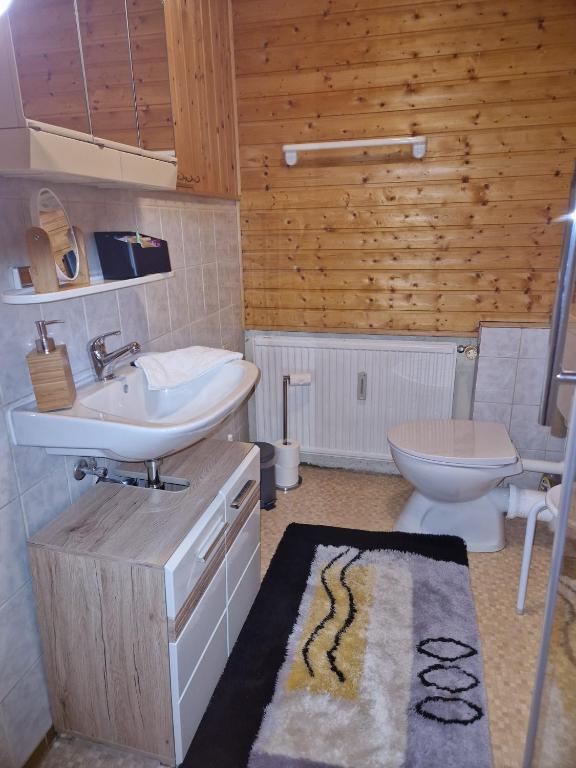 Koupelna v ubytování Haus Fessel - Birkenkopf