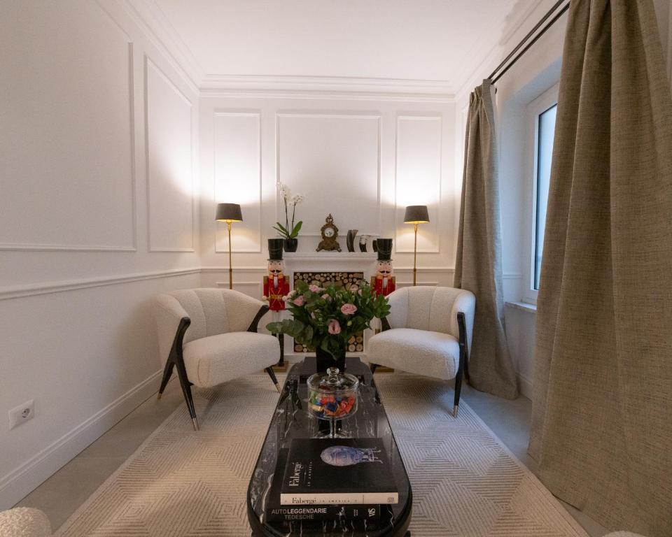 Postel nebo postele na pokoji v ubytování La Scalinata - Boutique Guest House