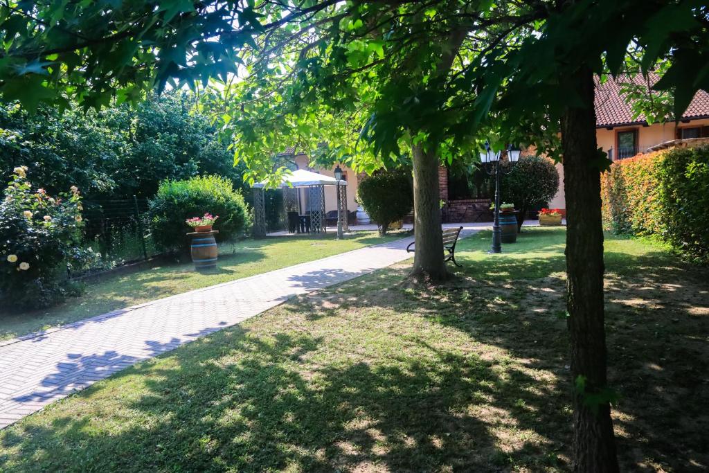 Zahrada ubytování Agriturismo Isorella