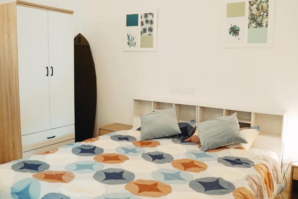 Кровать или кровати в номере Beautiful private 2 bedroom villa - Hale Noa