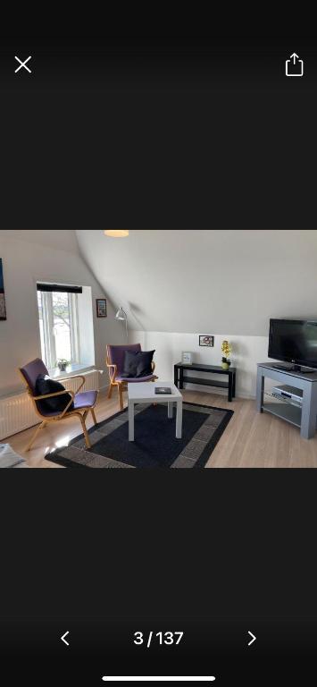 Istumisnurk majutusasutuses Bøgebjerggård
