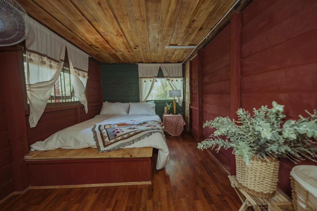 Voodi või voodid majutusasutuse Nắng Xinh Homestay toas