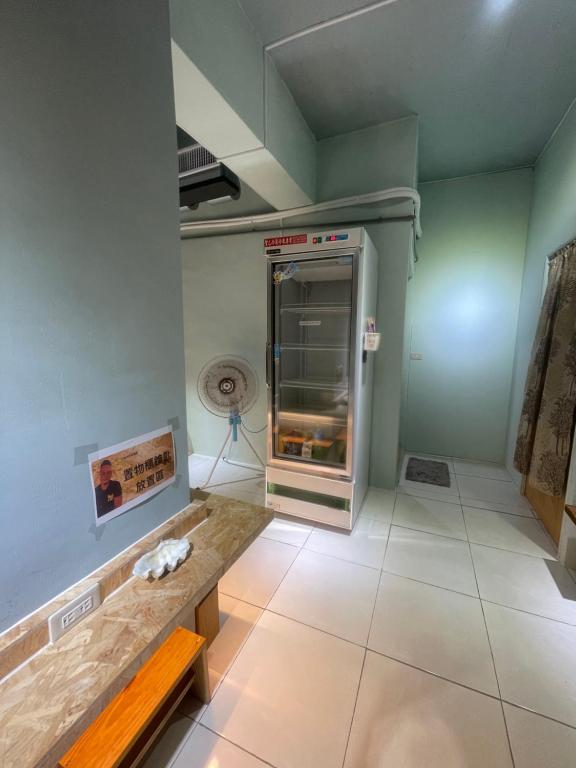 Kuchyň nebo kuchyňský kout v ubytování 蘭嶼愛樂客 Ai Le Ke hostel