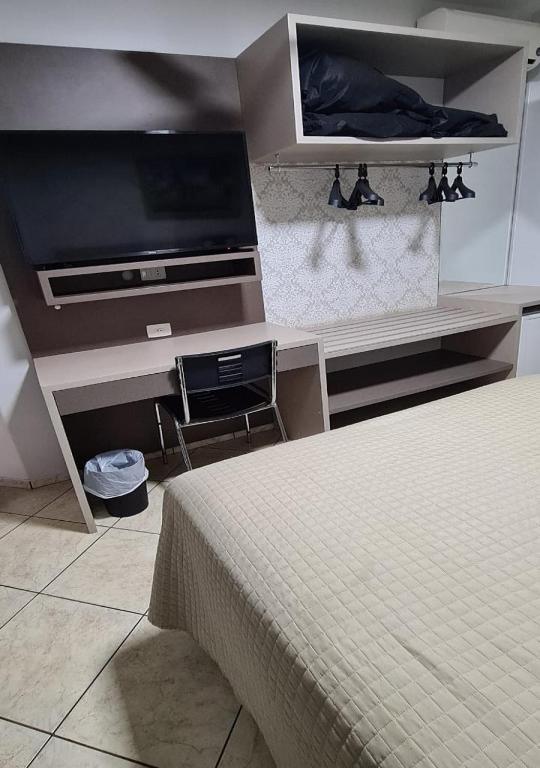 Kuchyň nebo kuchyňský kout v ubytování Hotel Nevada