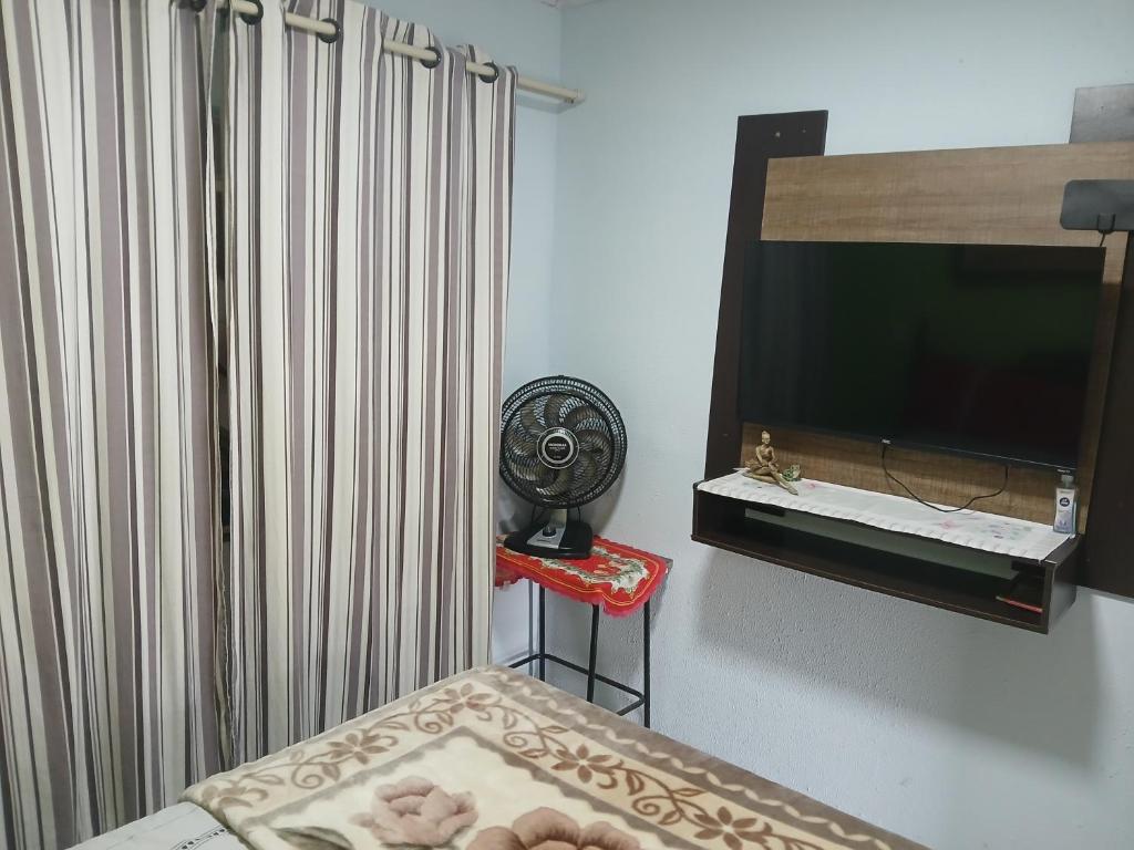 Postel nebo postele na pokoji v ubytování Conforto preco justo