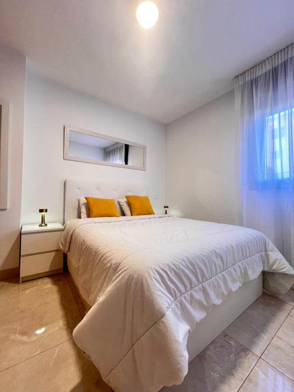 Postel nebo postele na pokoji v ubytování Fabuloso apartamento completo centro ciudad