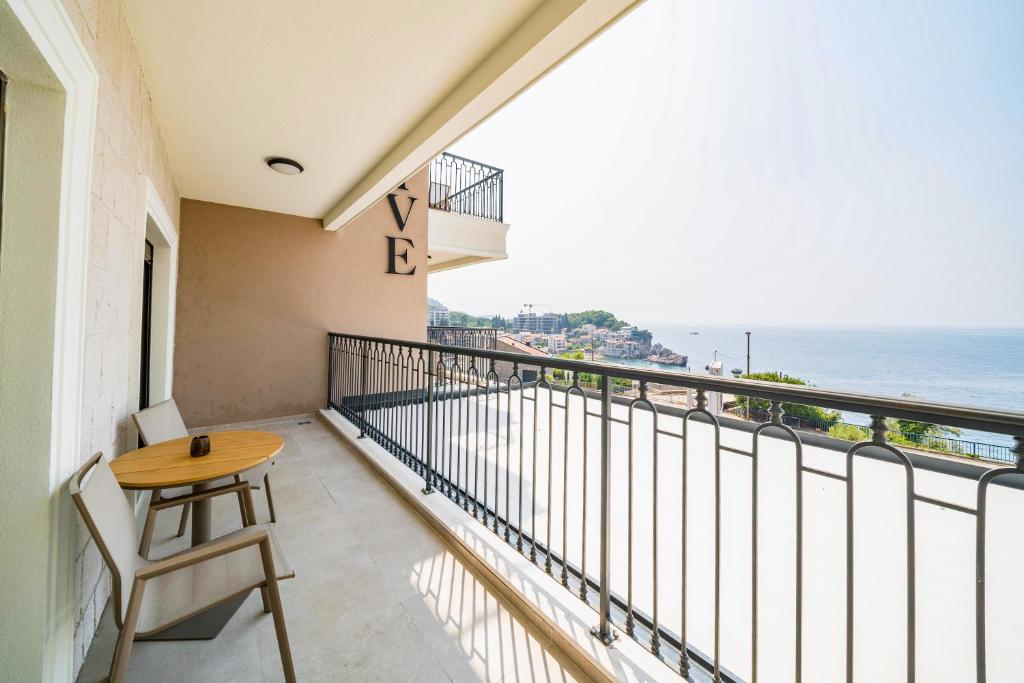 Balkón nebo terasa v ubytování Exclusive Hotel
