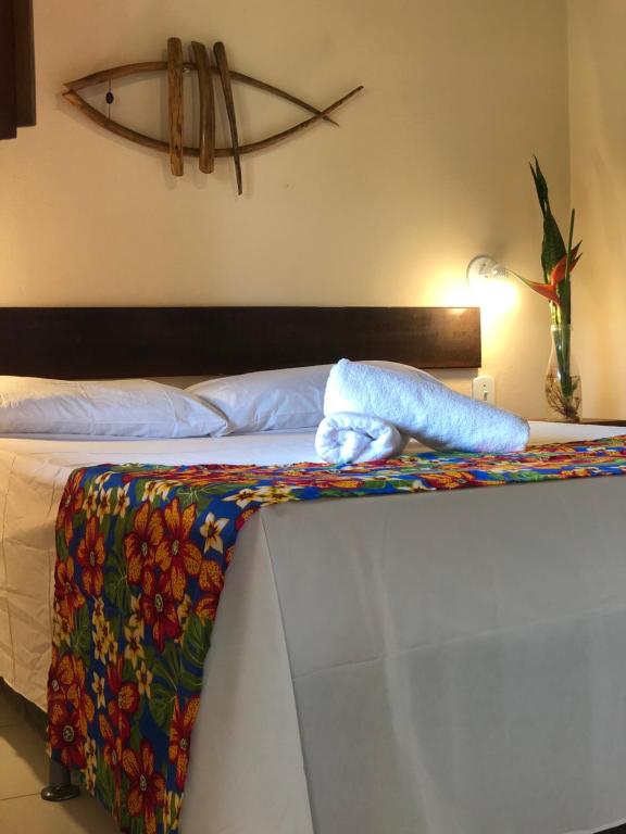 Postel nebo postele na pokoji v ubytování Alecrim Hostel e Pousada