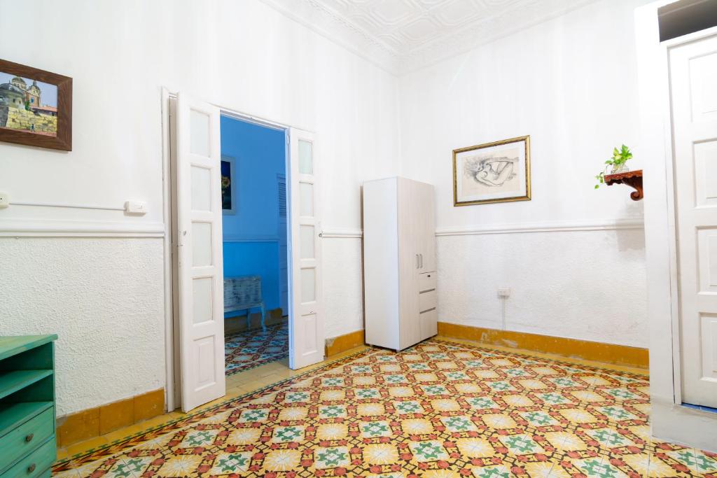 TV a/nebo společenská místnost v ubytování Casa Colonial en Manga