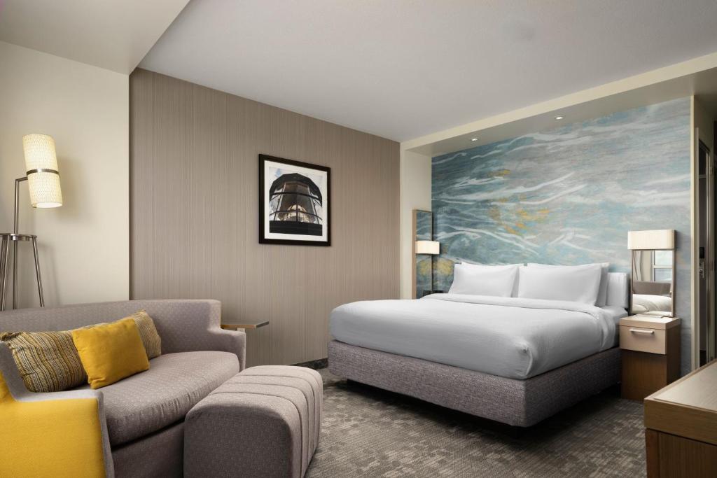 Courtyard by Marriott Erie Bayfront - Camera Deluxe, 1 Re, Divano Letto, Vista A Baia