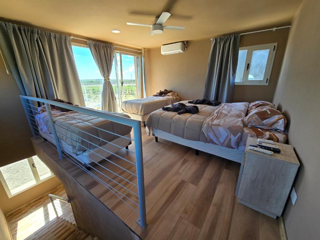 En eller flere senge i et værelse på El Medano