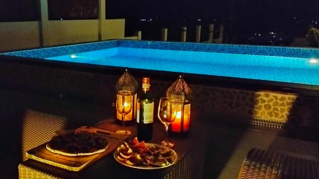 Bazén v ubytování Las Terrazas de Barili Private Resort nebo v jeho okolí