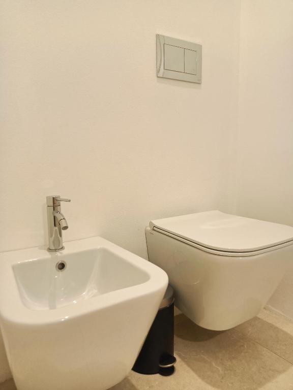 Koupelna v ubytování Acciana Rooms