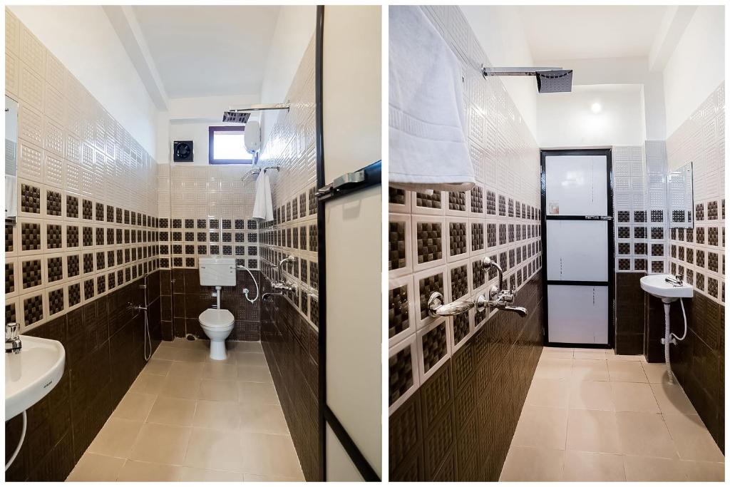 Koupelna v ubytování Hotel O Khan Basera
