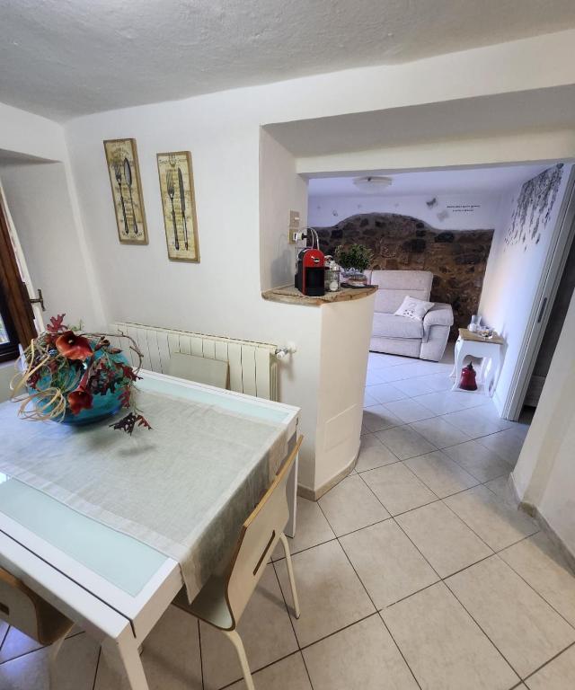 Posezení v ubytování A casa di Peppetto