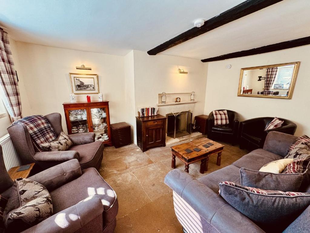 Area soggiorno di Guiting Guest House