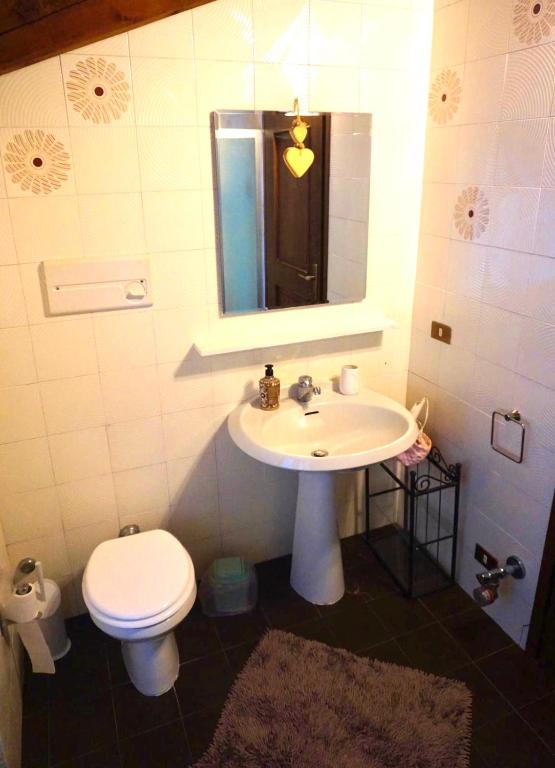 Koupelna v ubytování Cozy rooms