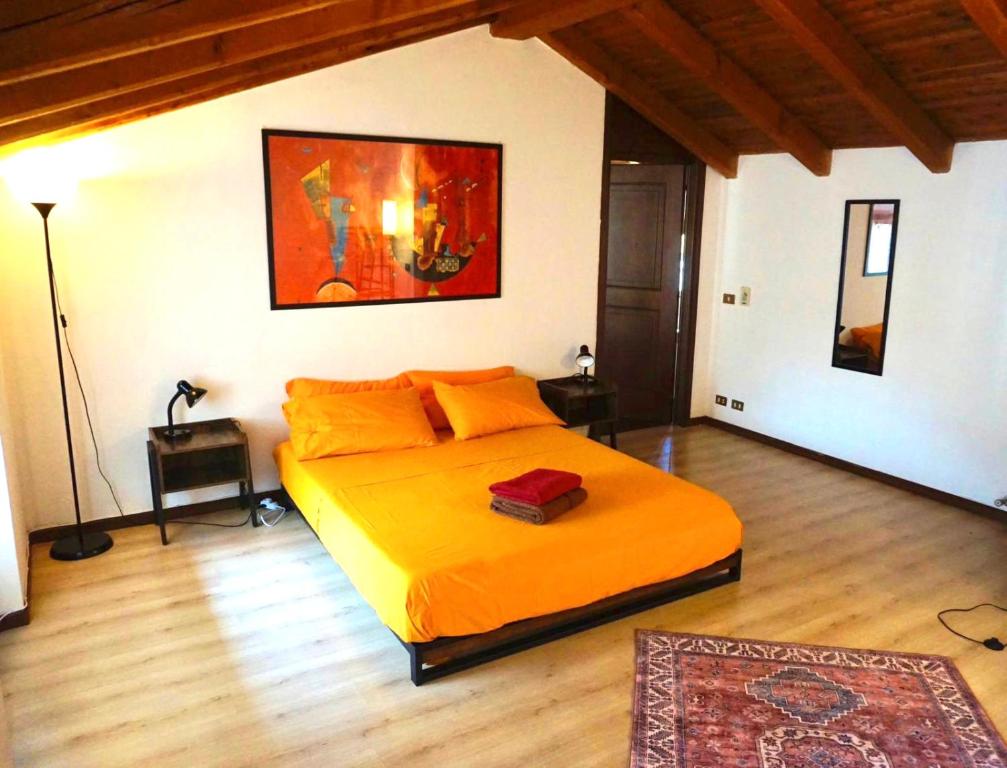 Postel nebo postele na pokoji v ubytování Cozy rooms