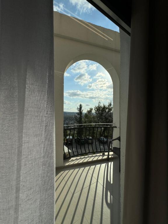 Balkón nebo terasa v ubytování Hotel Panorama & Spa Elbasan