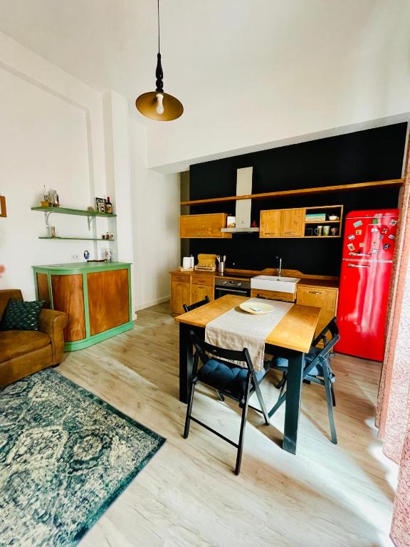 Kuchyň nebo kuchyňský kout v ubytování Sorti GuestHouse