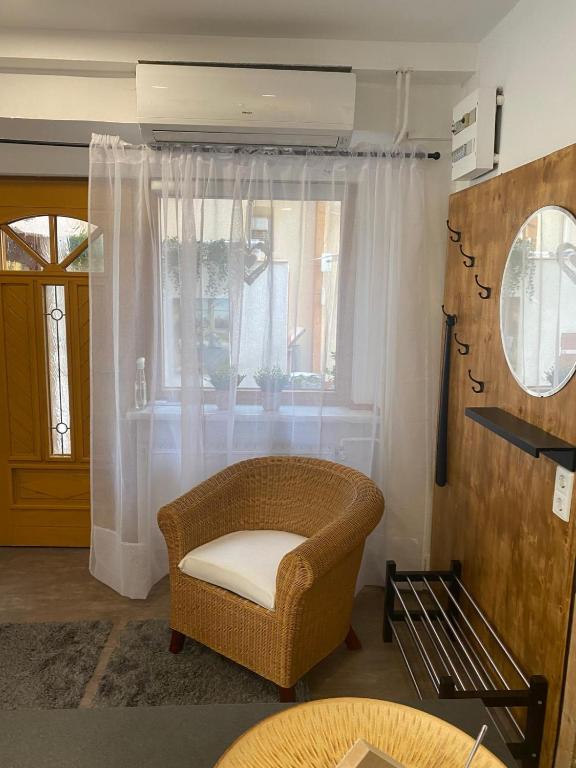 Posezení v ubytování Apartment mit Sauna im Wienerwald - Mödling