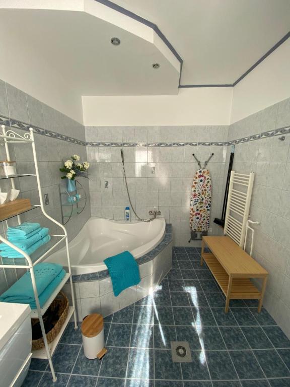 Koupelna v ubytování Apartment mit Sauna im Wienerwald - Mödling