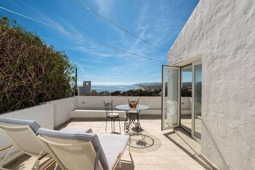 Balkón nebo terasa v ubytování Casa Orquídea