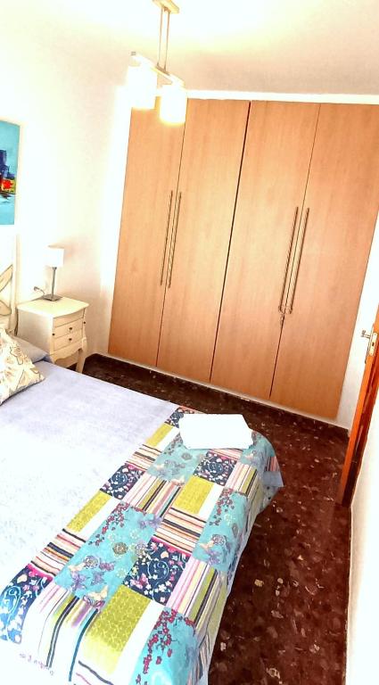 Postel nebo postele na pokoji v ubytování Alojamiento Entradita Cazorla