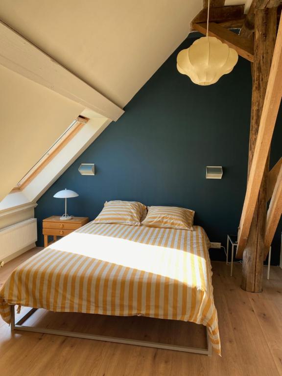 Postel nebo postele na pokoji v ubytování Loft en Mar