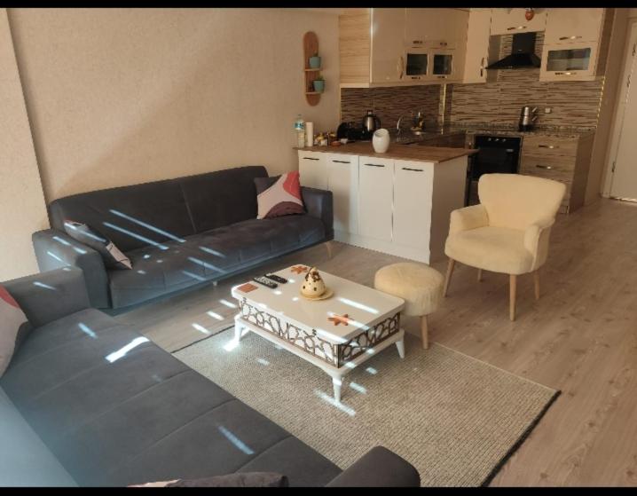 Kuchyň nebo kuchyňský kout v ubytování Eryaman, Wide Luxury Rezidance