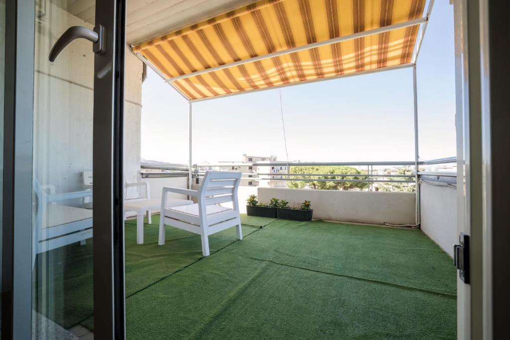 Balkón nebo terasa v ubytování Sole Mare