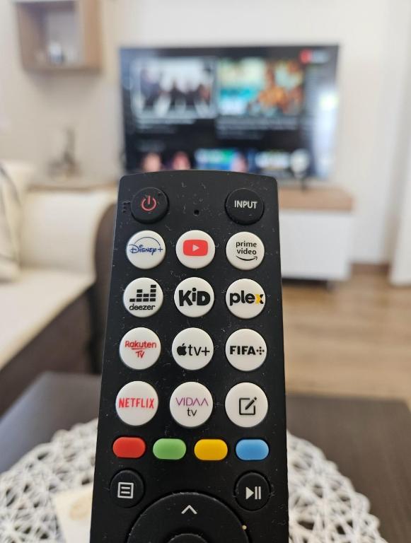 TV a/nebo společenská místnost v ubytování The View