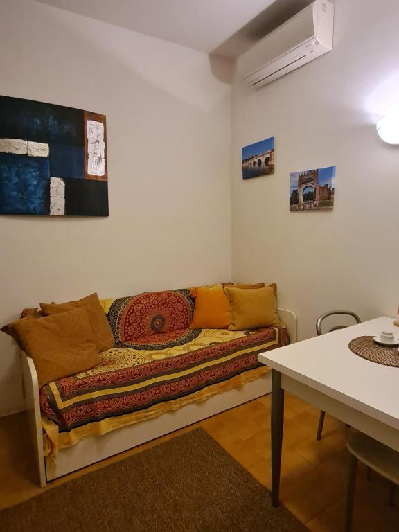 Część wypoczynkowa w obiekcie Terrazza vicino al mare