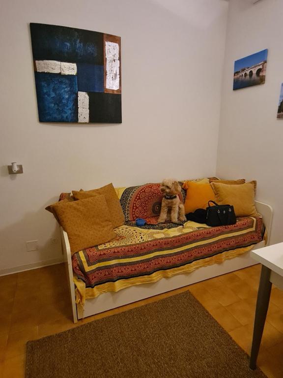 Część wypoczynkowa w obiekcie Terrazza vicino al mare
