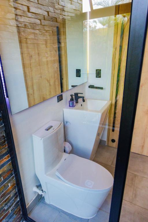 Koupelna v ubytování Boskoso Glamping