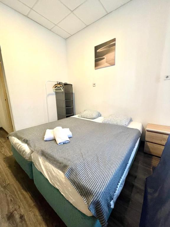 Posteľ alebo postele v izbe v ubytovaní Aradi Rooms with Private bathroom in the City Centre