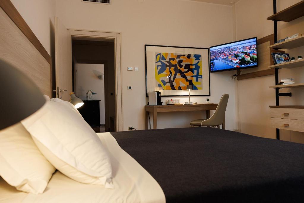 Krevet ili kreveti u jedinici u okviru objekta Balabuska Rooms & Garden
