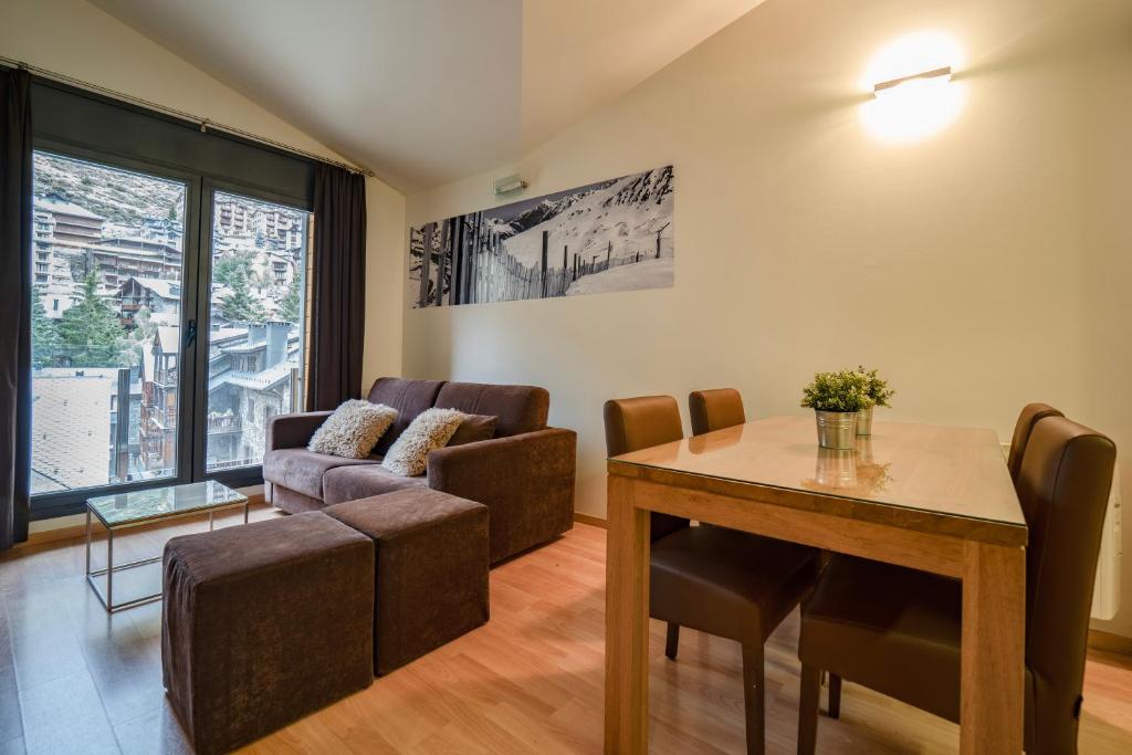 Posezení v ubytování Apartaments Superior